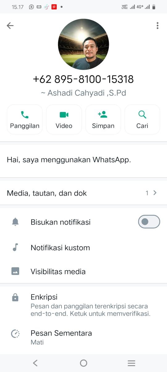Klarifikasi kepala desa Hilir terkait ada oknum yang menggunakan identitasnya