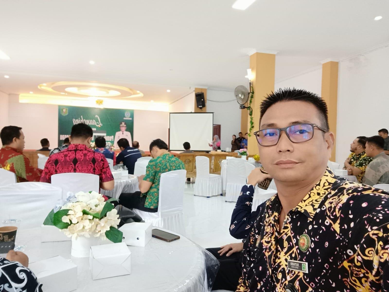 Sutardi, Apresiasi launching CMS Pemda Sanggau
