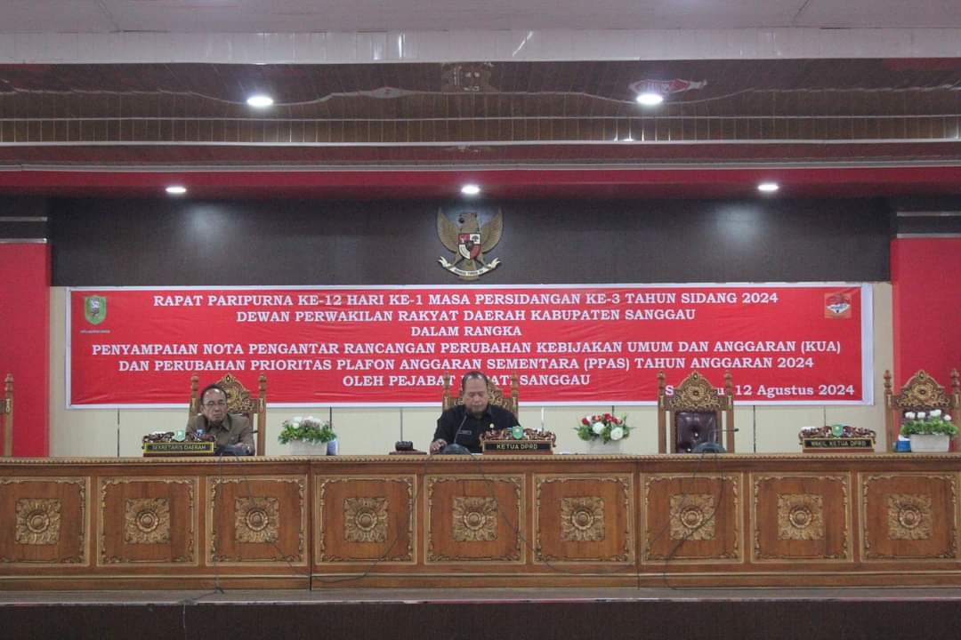 Penyampaian Nota Pengantar Rancangan Perubahan Kebijakan Umum Anggaran (KUA) dan Perubahan Prioritas Plafon Anggaran Sementara (PPAS)