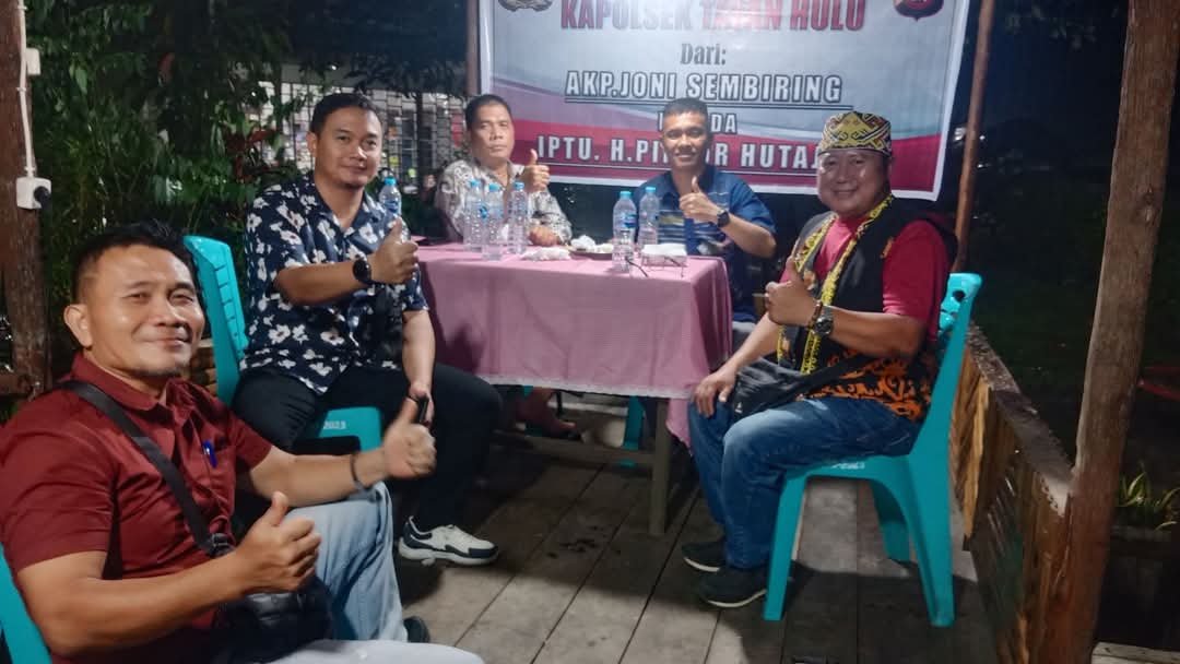 Pisah Sambut Kapolsek Tayan Hulu, Robert Jhonson harapkan semuanya sukses dan makin bersinergi