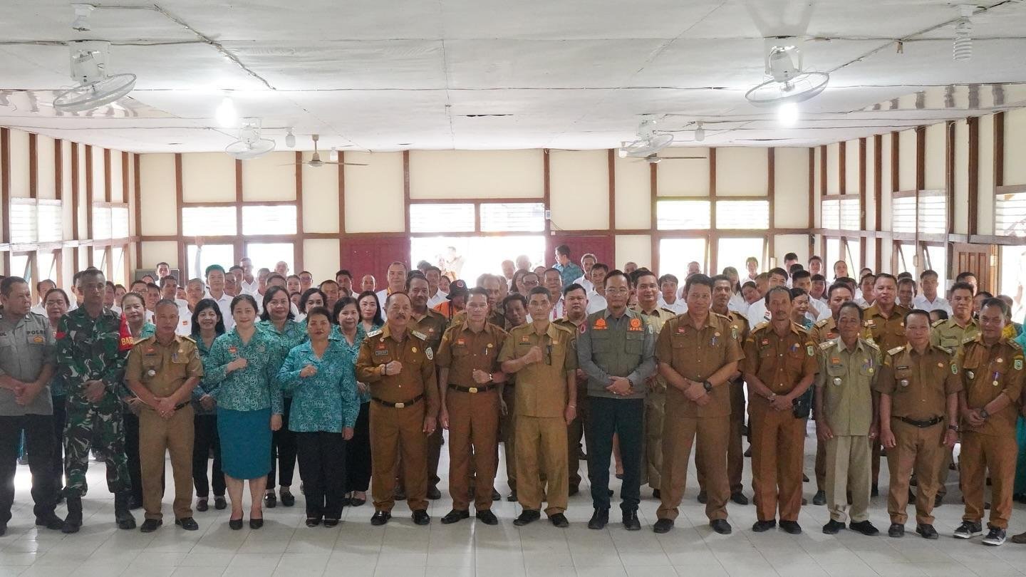 Pengukuhan anggota BPD se-kecamatan Parindu
