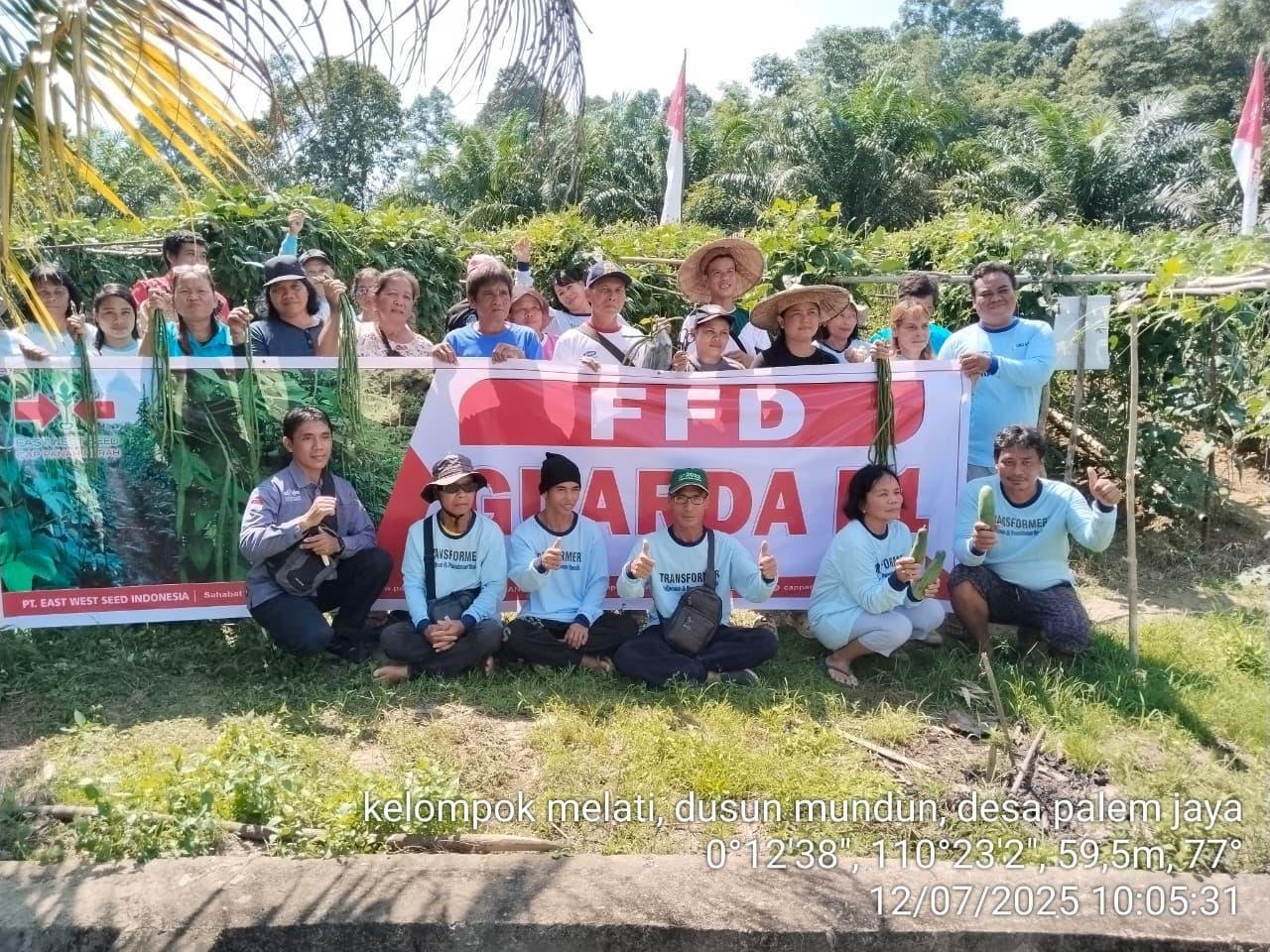 Panen Raya Poktan Melati: Bukti Keberhasilan Pertanian di Desa Palem Jaya