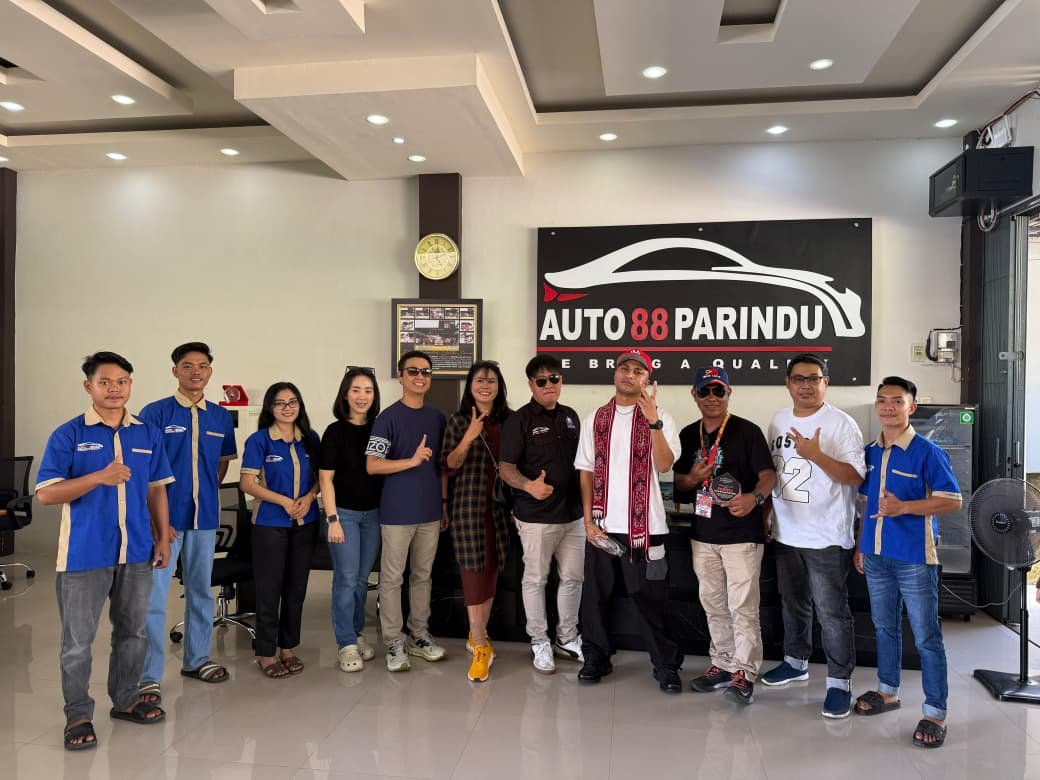 Juan Reza Sempatkan Mampir ke Auto 88 Parindu Sebelum Tampil di Panggung Sumpah Pemuda