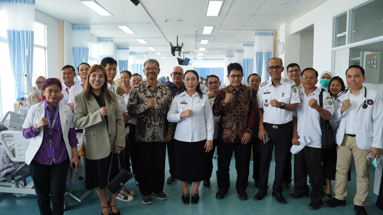 Wakil Bupati Sanggau Tinjau Layanan Hemodialisa dan ICU di Gedung Baru RSUD M. Th. Djaman
