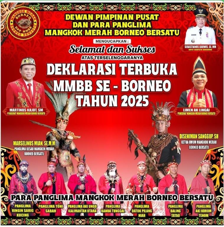 Menepis Isu Ilegal, Mangkok Merah Borneo Bersatu (MMBB) Tegaskan Legalitas Sah di Mata Hukum!