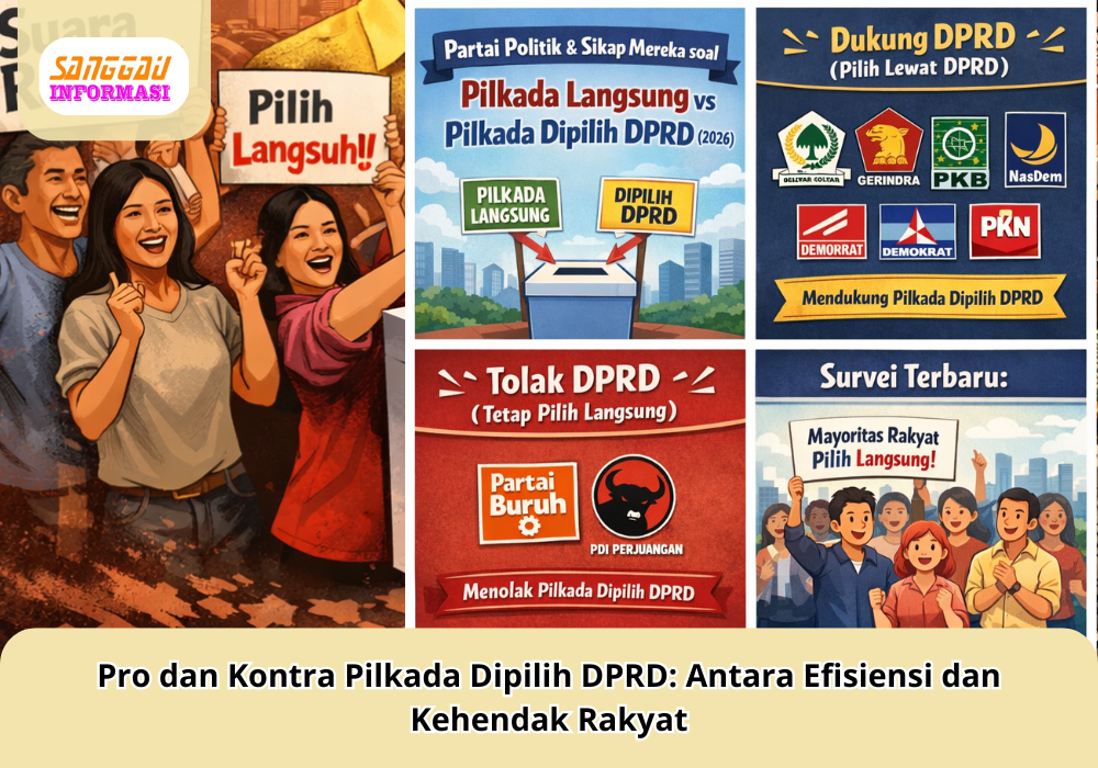 Pro dan Kontra Pilkada Dipilih DPRD: Antara Efisiensi dan Kehendak Rakyat