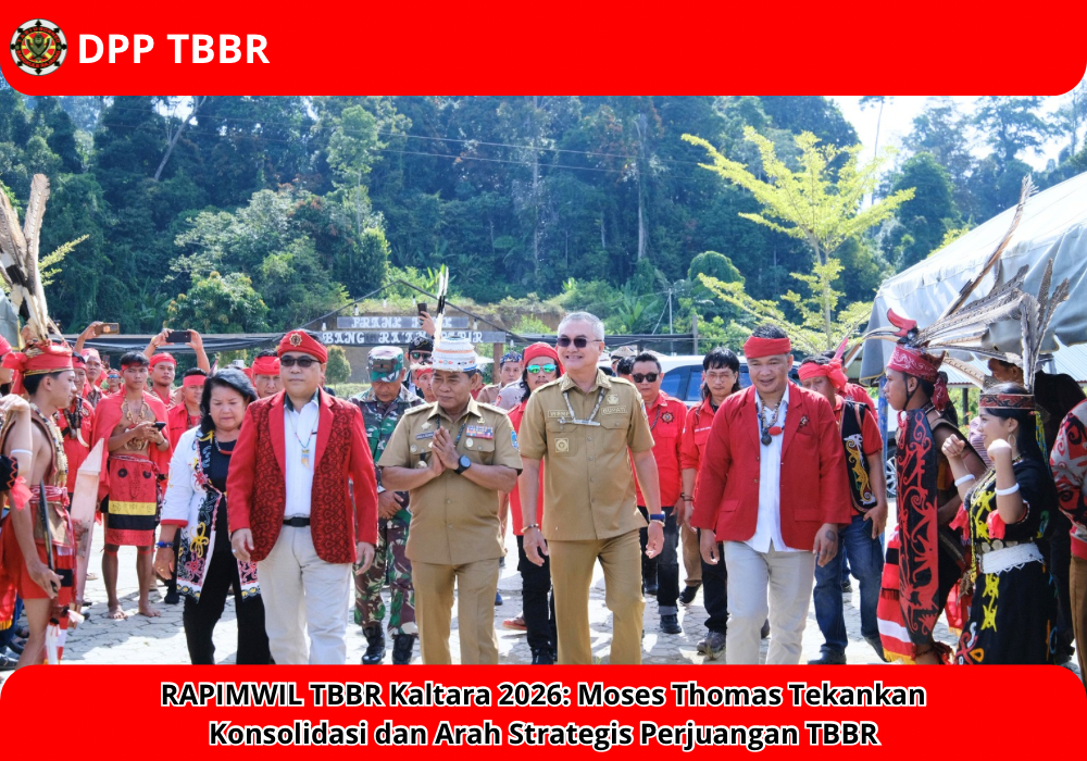 RAPIMWIL TBBR Kaltara 2026: Moses Thomas Tekankan Konsolidasi dan Arah Strategis Perjuangan TBBR
